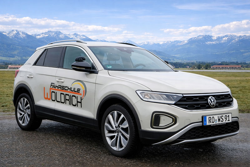 fahrschule woldrich fahrzeuge VW T Roc